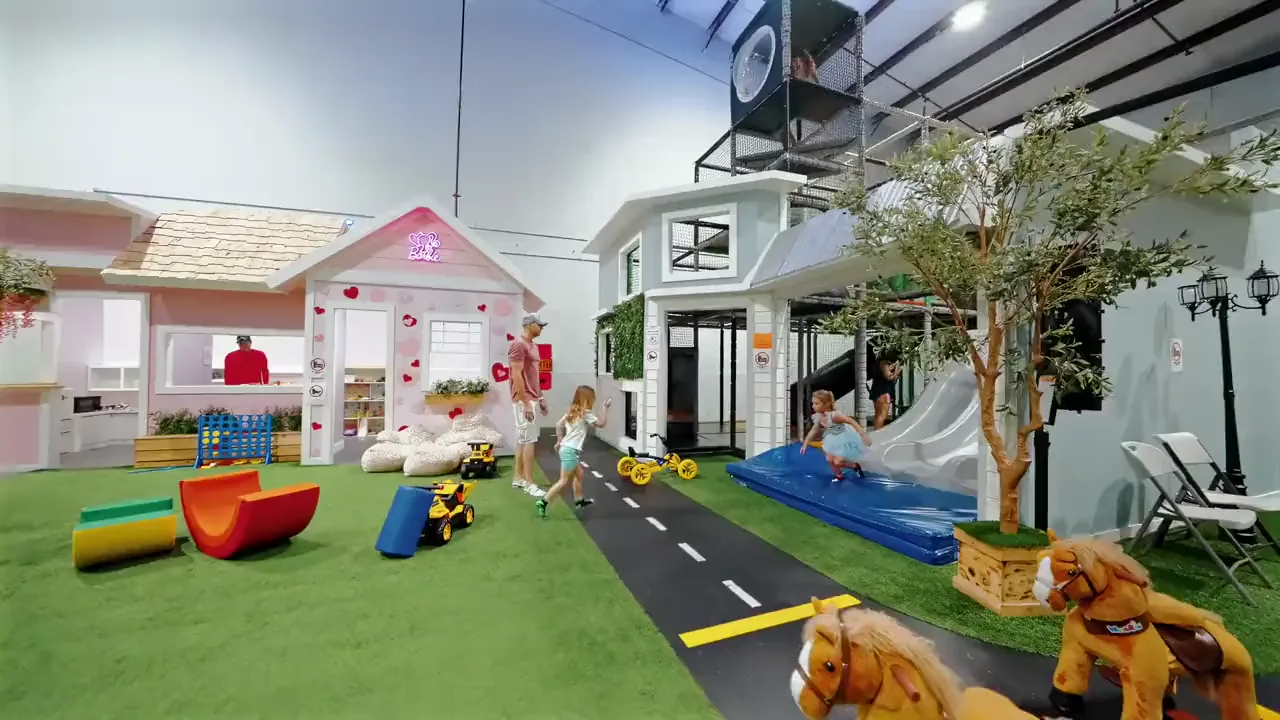 The Fort Rock Adventures indoor play village