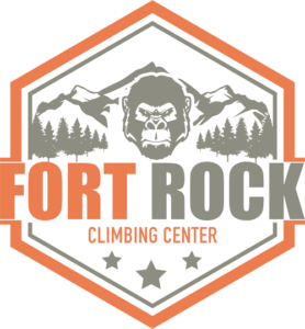 Fort Rock Climbing Center Logo | Home of Indoor Rock Climbing!